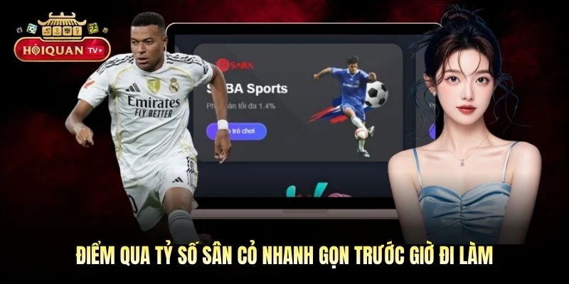 Điểm qua tỷ số sân cỏ nhanh gọn trước giờ đi làm